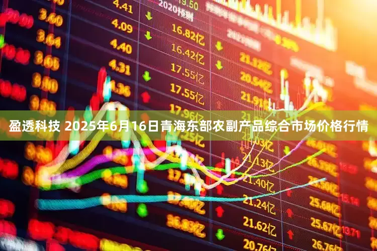 盈透科技 2025年6月16日青海东部农副产品综合市场价格行情