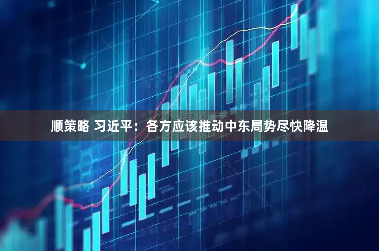 顺策略 习近平：各方应该推动中东局势尽快降温